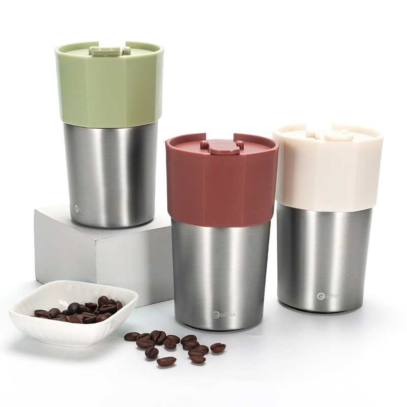 300ml Simple style portable coffee cup insulation