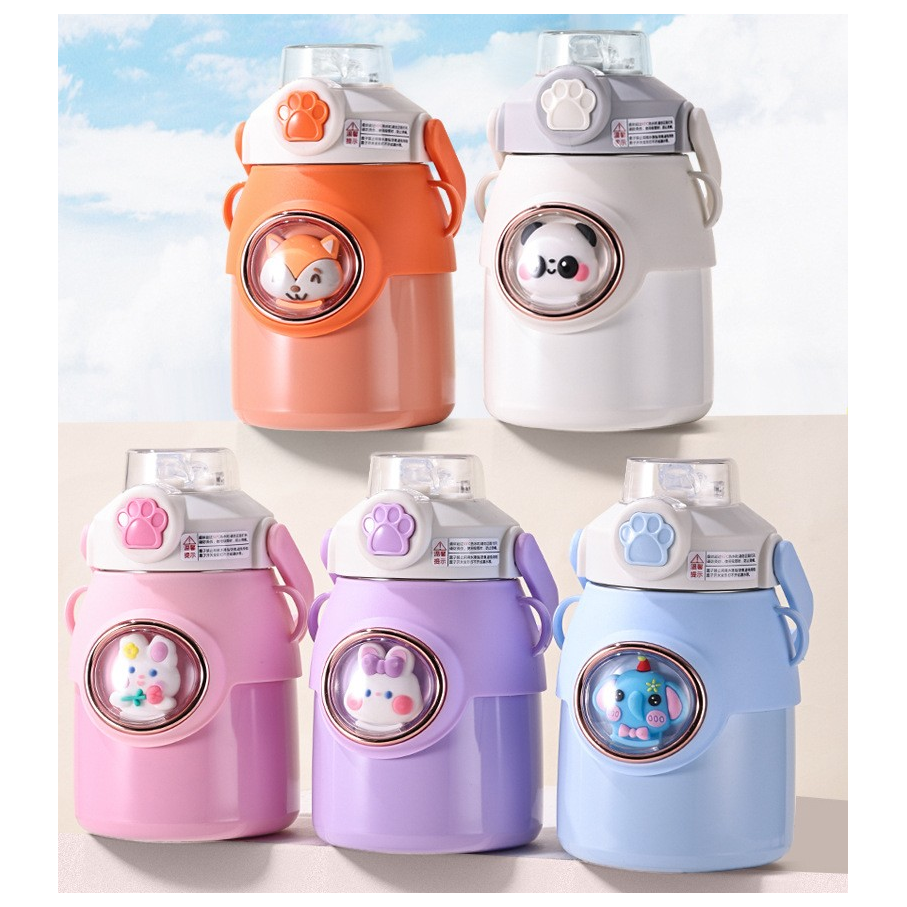 650ml 316 stainless steel children's insulated cup cartoon cute