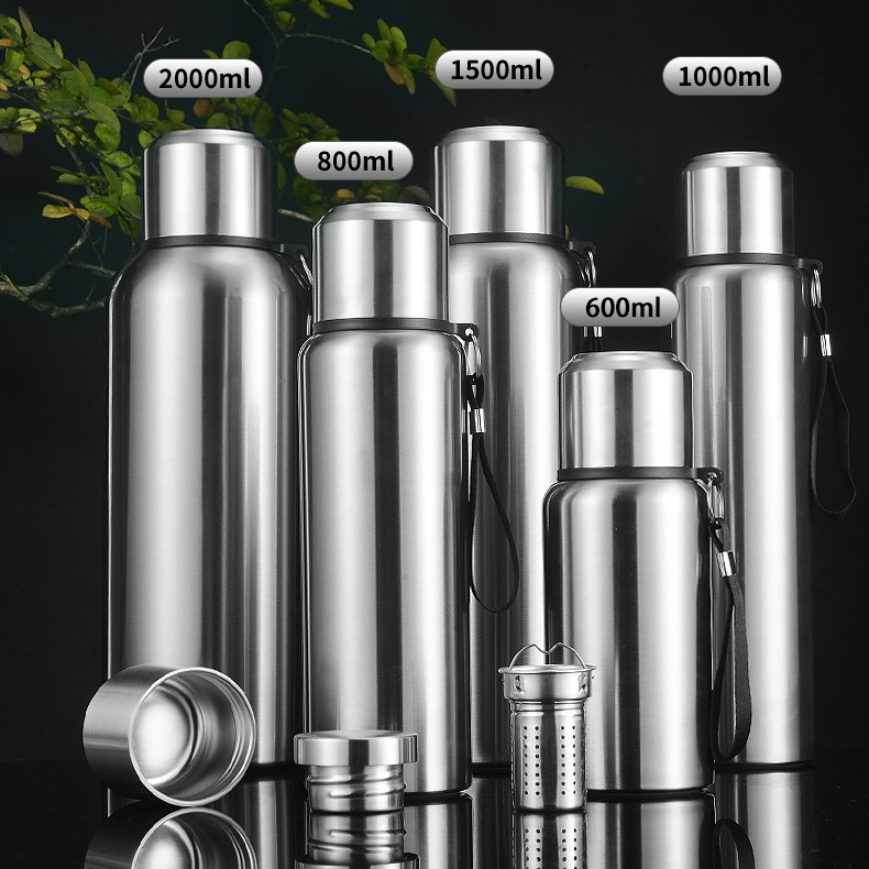 Large capacity insulated cup 316 stainless steel insulated water cup Outdoor all steel insulated cup Customized logo
