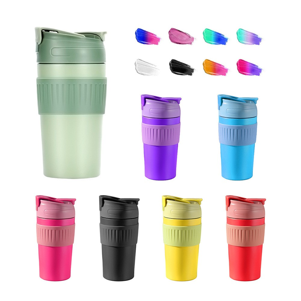 500ml Thermos custom Stainless steel insulated cup, casual cup, coffee cup, car cup, car cup, engraved logo