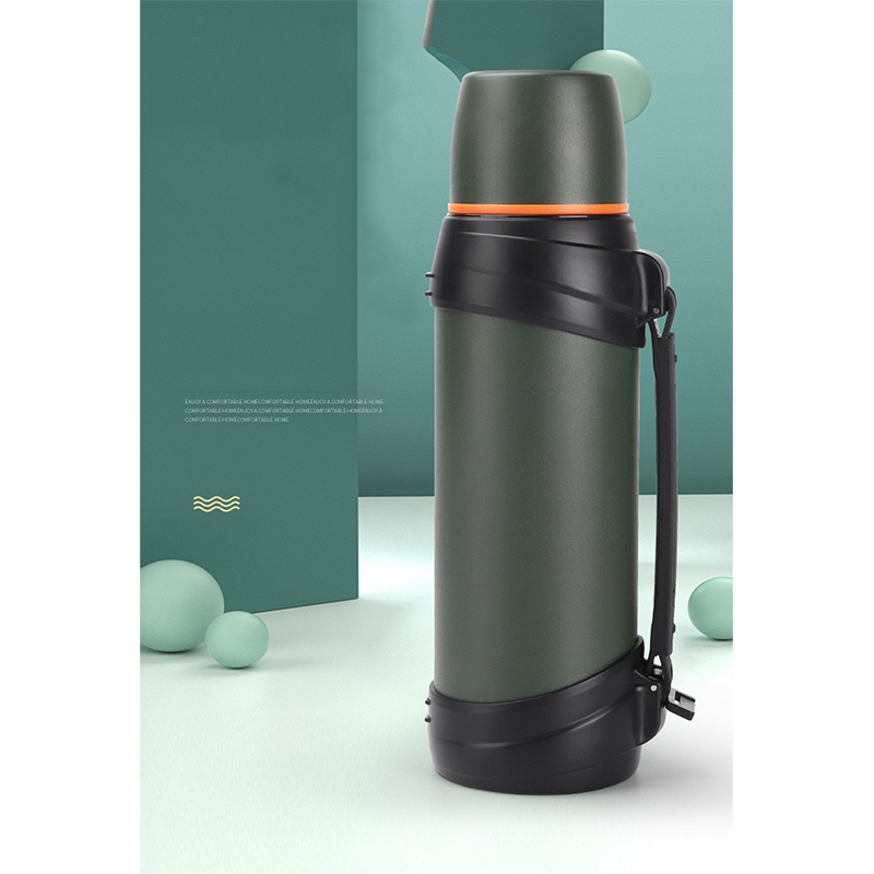 2000ml Thermos custom Large Capacity Insulated Pot Outdoor Home Smart Portable Travel Camping Water Bottle Wholesale Insulated Cup