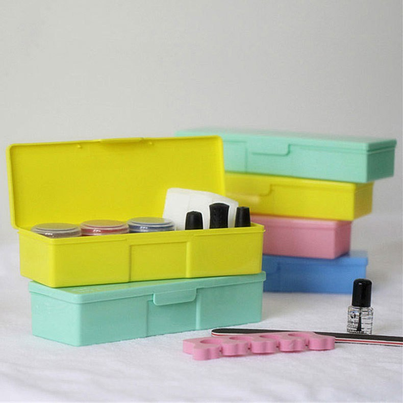 View:Wholesale PP plastic box ins simple color pencil stationery box art student sketching pen storage box