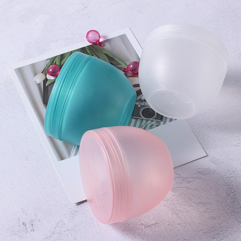 250g 250ml customizable pp plastic cream bottle face cream bottle hair film wax can makeup remover scrub packaging can
