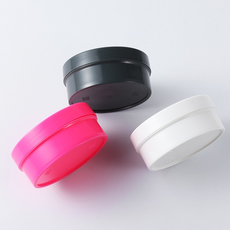 150g 150ml  customized wholesale PP plastic hair mask box, hair wax, baked oil paste, mud film can, ink wide mouth bottle