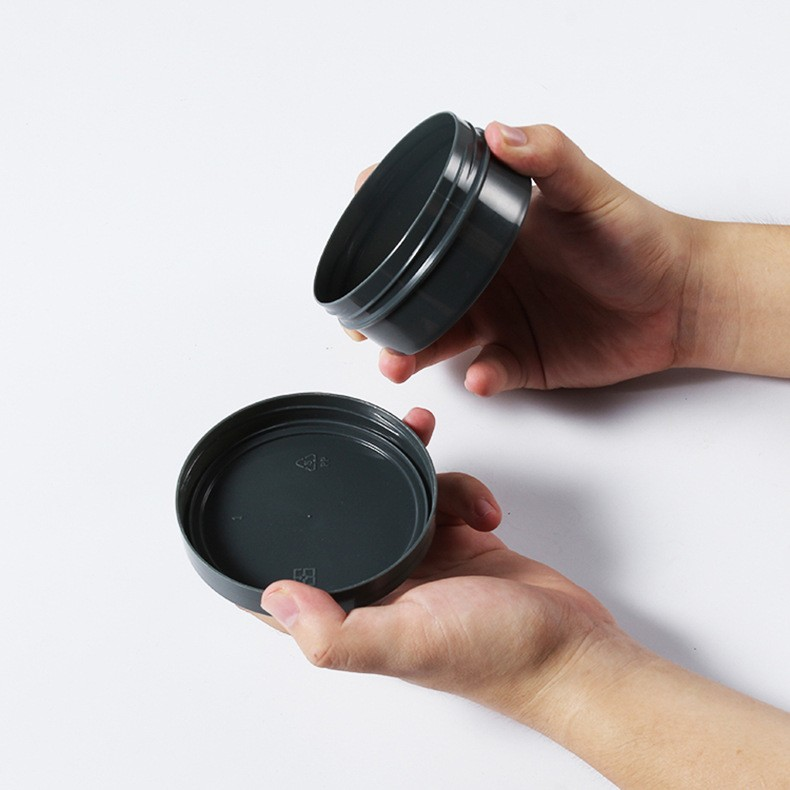 150g 150ml  customized wholesale PP plastic hair mask box, hair wax, baked oil paste, mud film can, ink wide mouth bottle
