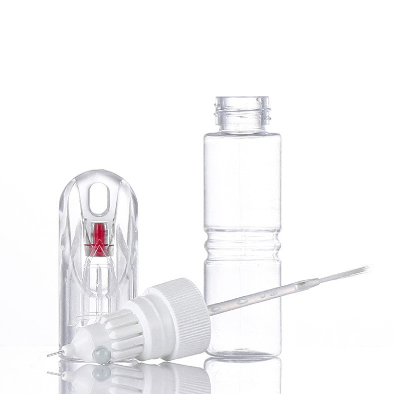 17g 17ml customized plastic bottle car touch up pen empty bottle nail art brush bottle multifunctional beauty pen glue bottle