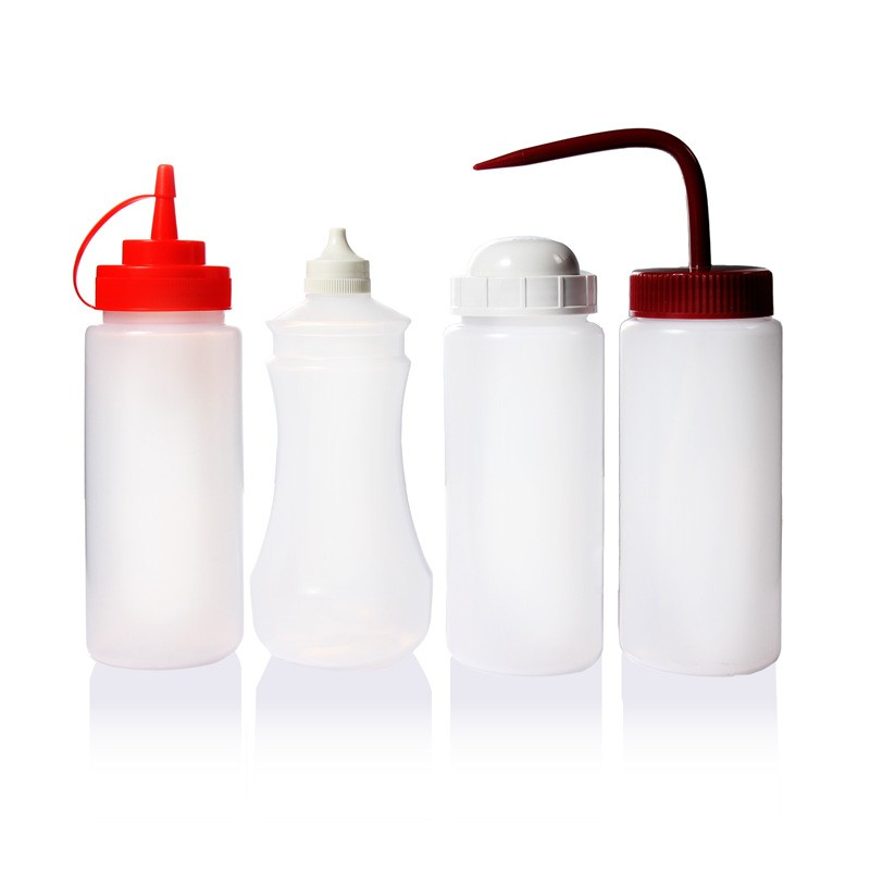 View:420ml Wholesale Plastic Bottles Salad Tomato Sauce Needle Squeezed Sauce Bottle