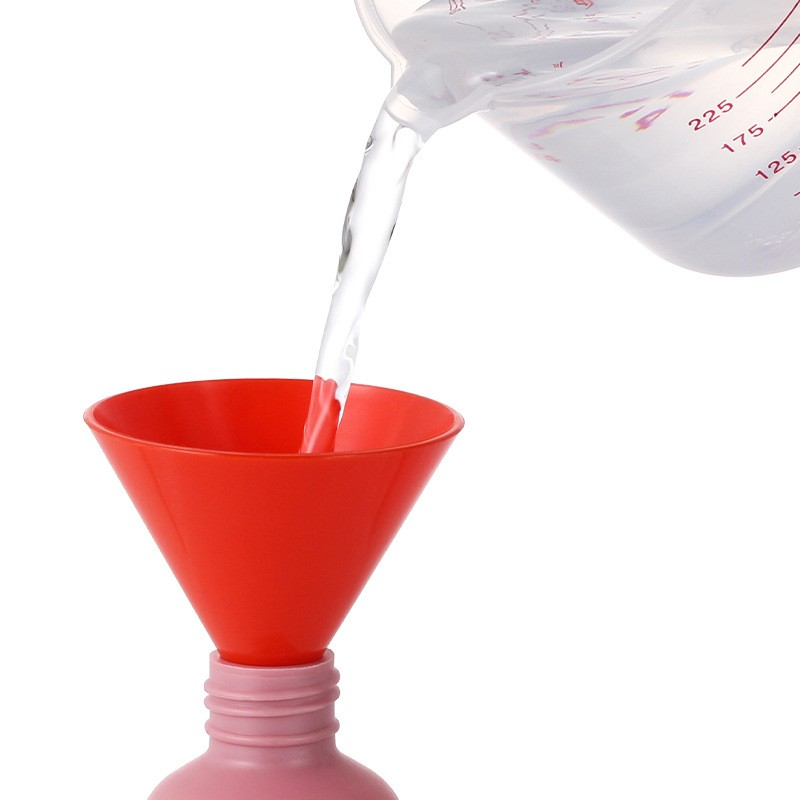Custom Plastic funnel, food grade PP material, colored household oil leakage, wine leakage, liquid leakage, packaging small funnel