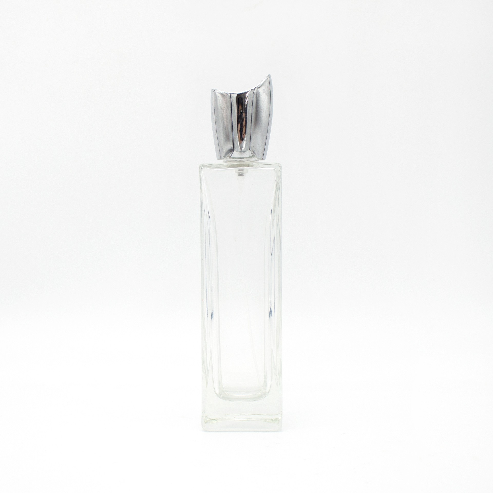 90ml transparent wholesale perfume glass bottle can be divided into empty bottle rectangular bayonet spray bottle