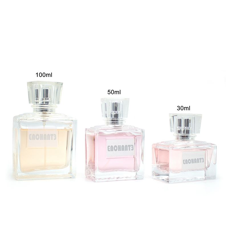100ml wholesale transparent glass perfume bottle high-end portable mini mist spray bottle empty bottle