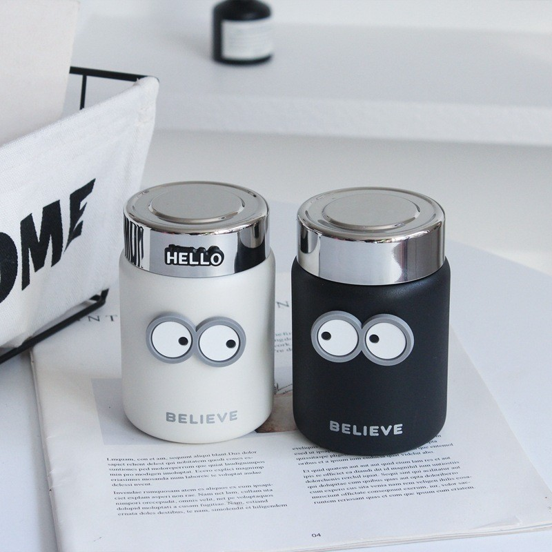 180ML Thermos mini thermos cup for girls with high appearance, small and cute, portable, 316 stainless steel water cup, exquisite pocket cup