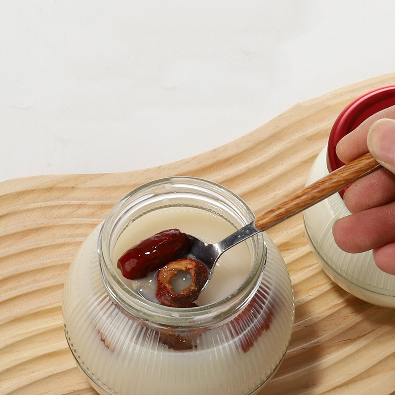 150ml customized Planet Bottle Round Bird's Nest Bottle Fish Glue Sealed Jar Flower Glue Bottle High Temperature Resistant Milk Jelly Packaging Bottle Glass Jar Can Stew