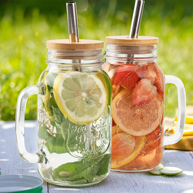 24oz transparent beverage bottle, cold drink, milk tea, iced coffee cup, letter glass cup, straw cup