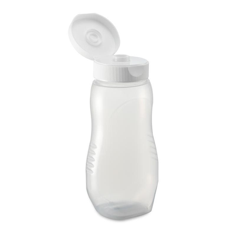 315ml heat-resistant PP bottle, transparent plastic packaging bottle, sealed extruded sauce bottle, salad bottle