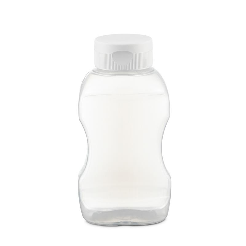 Customizable 518ML high-barrier high-temperature resistant pp bottles food-grade plastic squeeze sauce bottles sauce bottles plastic packaging bottles