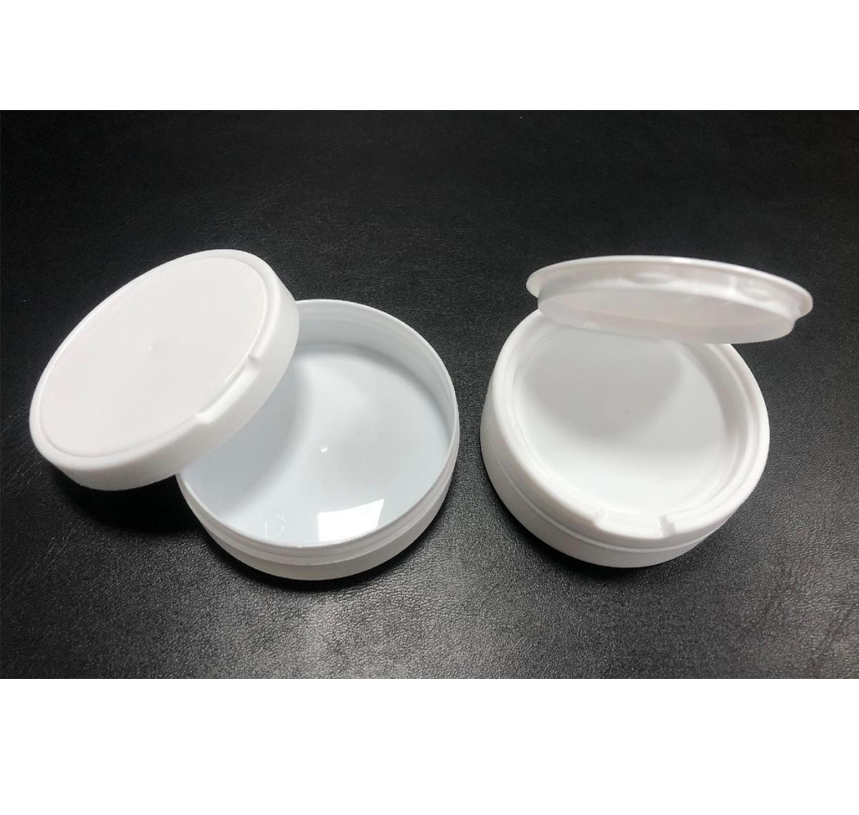 Flip-top Can Snus Can Round Box Lid Buckle Lid Nicotine Tobacco Box Black and White Layer Snus Divider Box
