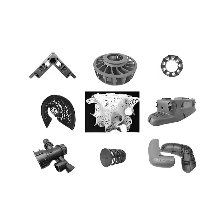 3D Printing Customized Plastics PLA ABS Prototype Model Nylon Customization PC Resins Stainless Steel SLA  FDM SLS Sand Blast