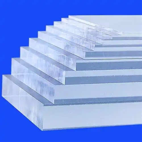 Customized shaped laser cutting, engraving, punching, bending and printing logo on transparent acrylic board