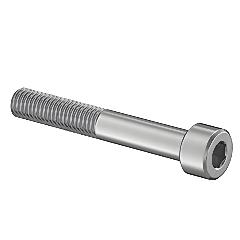 M8 x 1.25 mm Thread, 55 mm Long 18-8 Stainless Steel Socket Head Screw