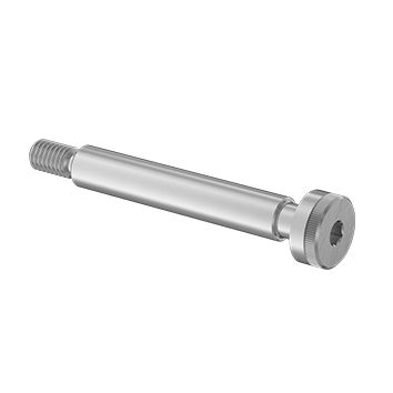 18-8 Stainless Steel Precision Shoulder Screw, 8 mm Shoulder Diameter, 35 mm Shoulder Length, M6 x 1.0 mm Thread