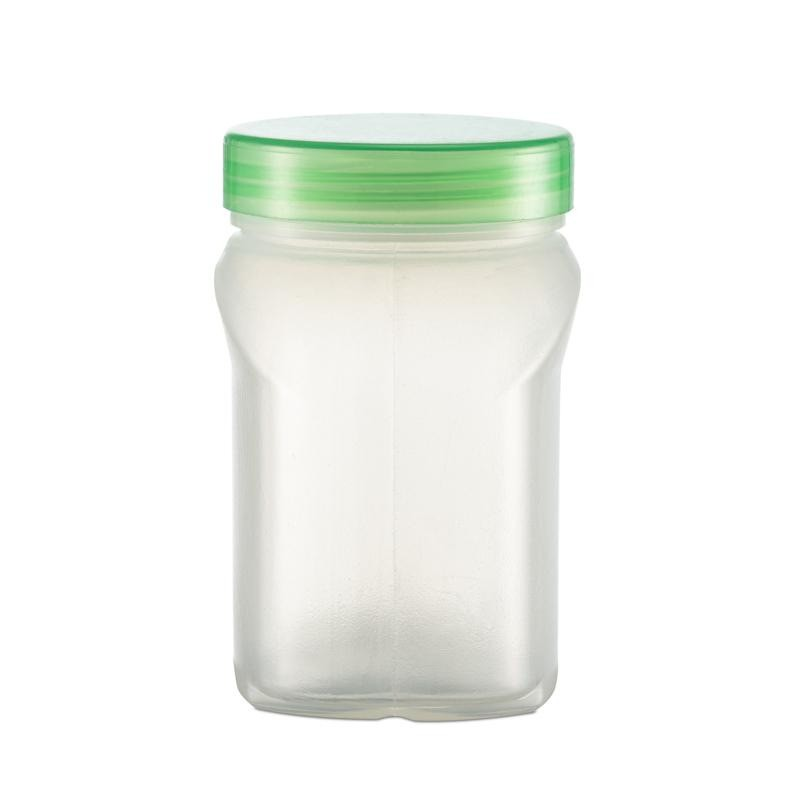 Transparent PP bottle 260ml wide mouth bottle multi-layer high barrier packaging can Food grade sealed can