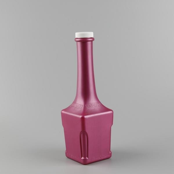 1000ml large capacity HDPE light proof juice beverage bottle plastic packaging bottle batch 1L high barrier