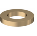 BRASS  WASHER  6.4MM ID,  12MM OD,  1.8MM THK