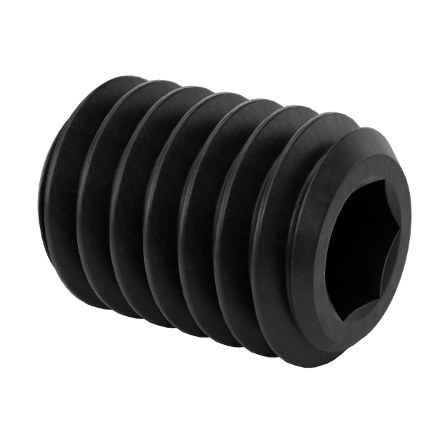 Alloy Steel Flat-Tip Set Screws M3 x 0.5 mm Thread, 4 mm Long